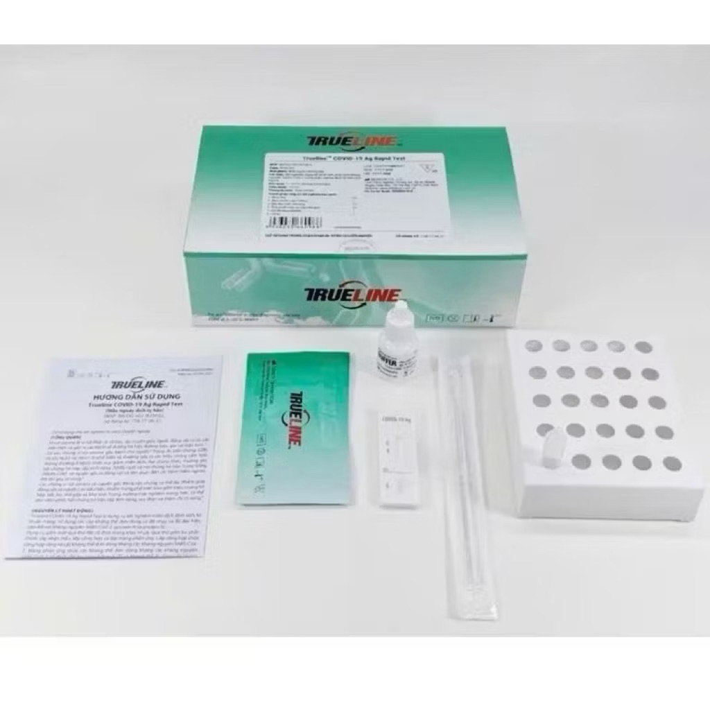 Test Covid Trueline - Tách lẻ 1 bộ (Que Test Nhanh CV19 TRUELINE AG ...