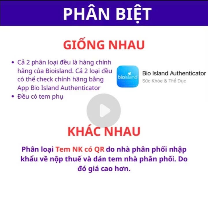 Viên uống bổ sung DHA cho mẹ bầu Bioisland chính hãng Úc 60 viên