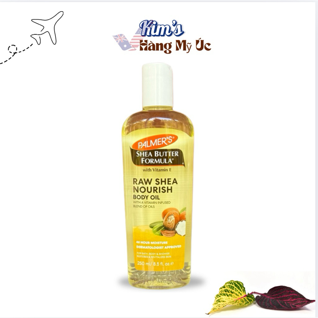 [Có sẵn] DẦU DƯỠNG THỂ BODY Palmer's Shea Butter Formula with Vitamin E – Raw Shea