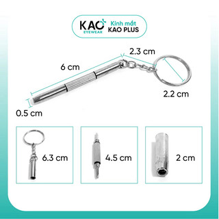 Tua vít chỉnh mắt kính 2 đầu đa chức năng KAO Plus