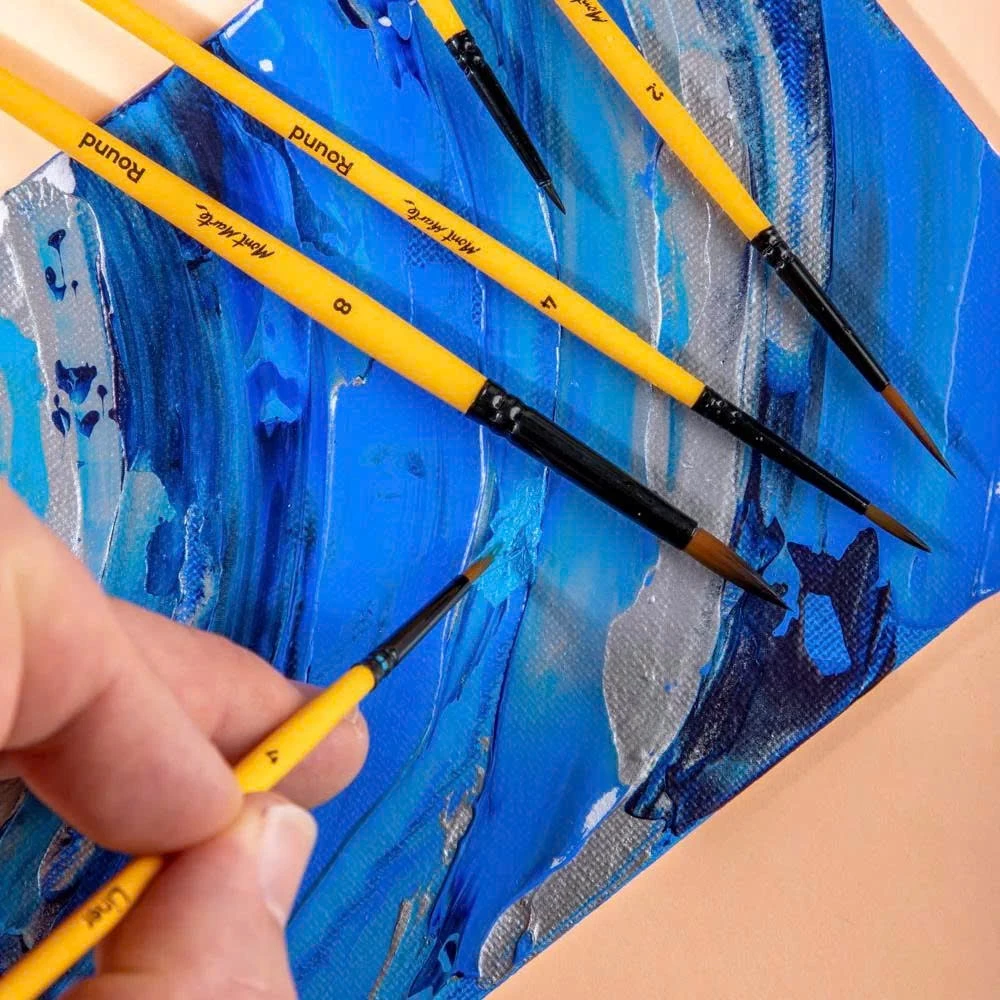 [Hỏa tốc HCM] Set Bộ Cọ Vẽ Màu Acrylic Gallery Mont Marte (Nhiều Size - Nhiều Lựa Chọn)