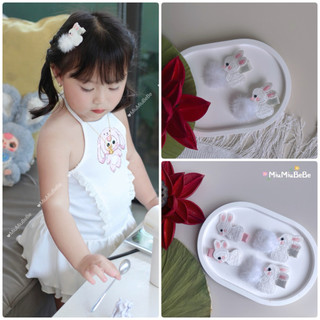 Kẹp hình thỏ handmade dễ thương cho bé yêu