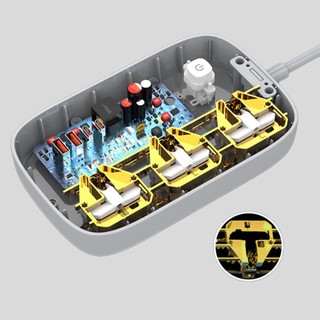 Ổ Cắm Điện Tanaka TNK-OD4321 - Công suất 3250W - Bảo hành chính hãng 12 tháng