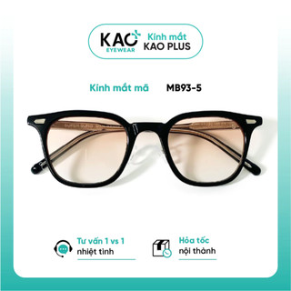 Kính mát nam nữ thời trang KAO PLUS chống nắng bảo vệ mắt kiểu dáng thời trang MB93-5