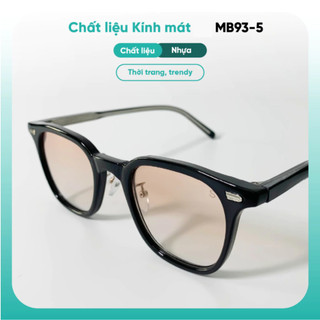 Kính mát nam nữ thời trang KAO PLUS chống nắng bảo vệ mắt kiểu dáng thời trang MB93-5
