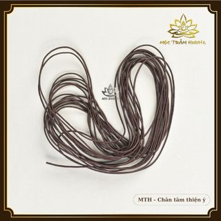 Dây Thun Chỉ Co Giãn Chuyên Xỏ Vòng Tay, Xâu Hạt Trầm Hương Handmade Màu Nâu - Mộc Trầm Hương MTH