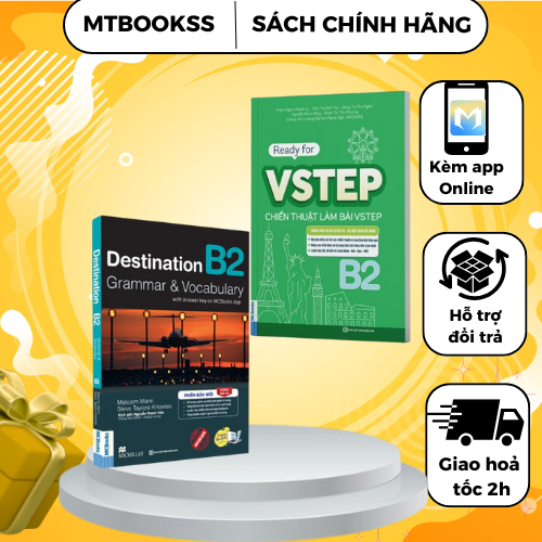 Sách - Combo Luyện Thi Chứng Chỉ Tiếng Anh Trình Độ B2 - Destination B2 + VSTEP B2