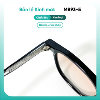 Kính mát nam nữ thời trang KAO PLUS chống nắng bảo vệ mắt kiểu dáng thời trang MB93-5
