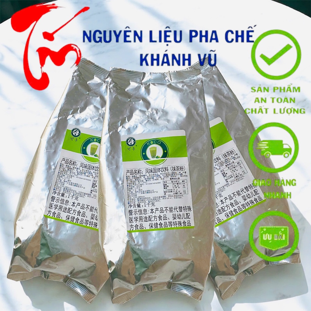 BỘT VỊ MATCHA KOCA ( 1KG ) _THƠM NGON CHUẨN VỊ MATCHA | Shopee Việt Nam