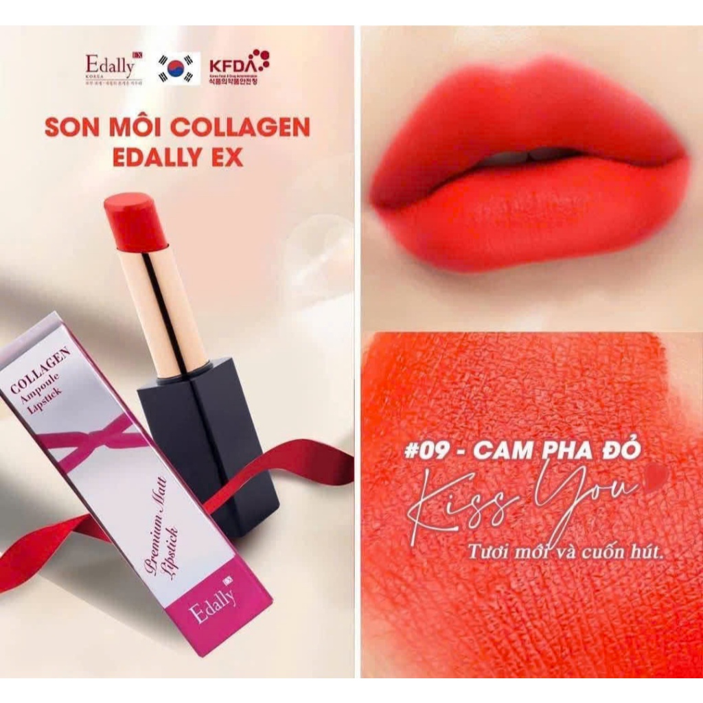 Product image Son Môi Collagen Edally Ex Mộc An Healthy, Son Giúp Dưỡng Ẩm Làm Mềm Và Làm Hồng Môi 2