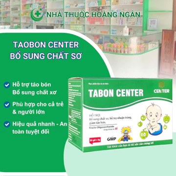 [Chính Hãng] Táo Bón Center bổ sung chất xơ, hỗ trợ nhuận tràng, giảm táo bón - NT Hoàng Ngân