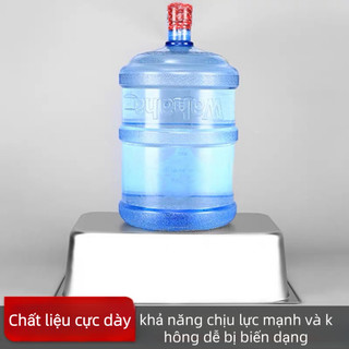 khay inox đựng thức ăn 1/1,1/2 có nắp-khay buffet đựng thức ăn, khay topping.