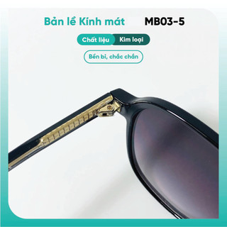 Kính mát nam thời trang KAO PLUS chống nắng chống tia UV400 bảo vệ mắt MB03-5