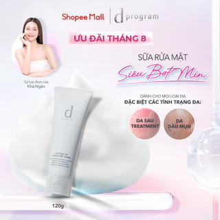 Sữa rửa mặt siêu bọt d Program Cleansing Foam 120g