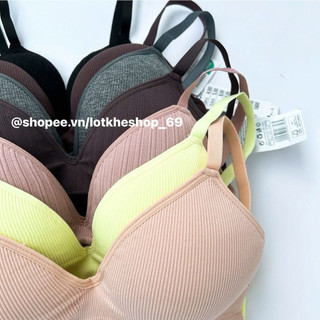 Bra Dệt Đệm Liền Push-up 1cm [FULL TAG]