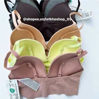 Bra Dệt Đệm Liền Push-up 1cm [FULL TAG]