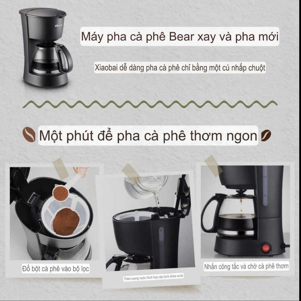 MÁY PHA CAFE MINI BEAR