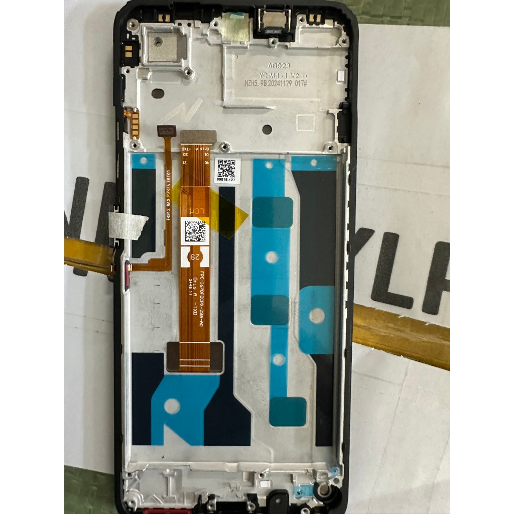 màn hình realme c65/c75x liền khung khung chính hãng