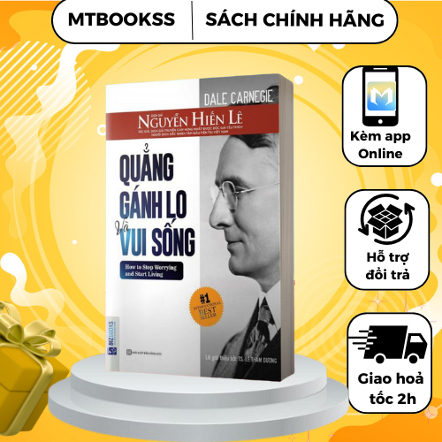 Sách - Combo Đắc Nhân Tâm + Quẳng Gánh Lo Và Vui Sống - Bizbooks