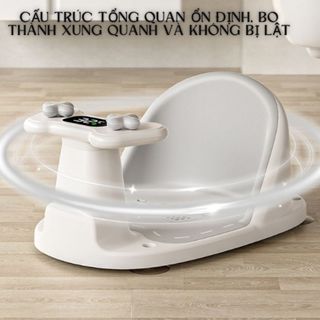 {KAIDOKIDS} Ghế Ngồi Tắm Kiểu Dáng Mới Chống Trượt Tiện Lợi Dành Cho Bé Từ Tập Ngồi Đến 15kg