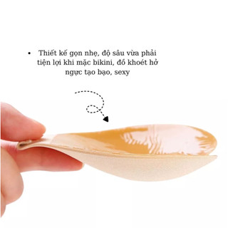 Miếng Dán Ngực Trái Tim Ôm Gọn Siêu Nâng V1, Miếng Dán Keo Chắc Chắn Tôn Dáng Xinh King Shop D-0159