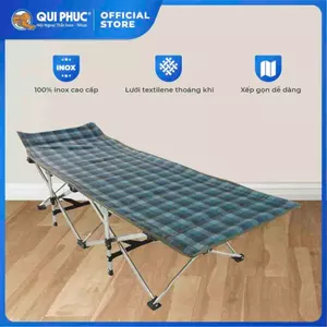 Giường xếp thông minh Hidawa QUI PHÚC, lưới bố cao cấp, thoáng khí, xếp gọn tiện lợi, gập mở dễ dàng