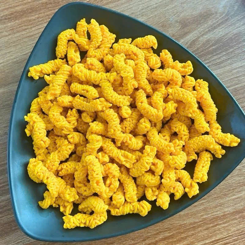 500Gr Snack Râu Mực Giòn Tan, Bim Mỳ Xoắn Cuộn Thơm Ngon, Đóng Túi Zip Sạch Sẽ, Snack Ăn Vặt Mẹ Mun