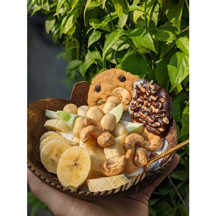 Combo 2 loại bánh Cookies Protein yến mạch, bánh quy ăn kiêng KD Healthy Food 300g (10 cái) và 380g (10 cái)