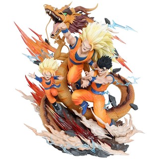 Figure Songoku & Gohan Long Quyền Dragon Ball Mô Hình Siêu Saiyan Siêu Ngầu Quà Tặng Fan Hà Nội