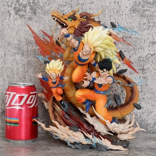 Figure Songoku & Gohan Long Quyền Dragon Ball Mô Hình Siêu Saiyan Siêu Ngầu Quà Tặng Fan Hà Nội