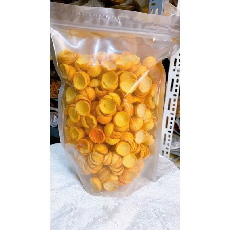 Bịch 500gr Snack Lá Sen, Bim Bim Khoai Lắc Phô Mai, BimBim Phô Mát, Đồ Ăn Vặt Mẹ Mun