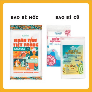 Thùng 10 bịch khăn tắm tiệt trùng Kawaii - Khăn tắm dùng 1 lần gia đình, siêu thấm hút, mềm mại, tiện lợi mang du lịch