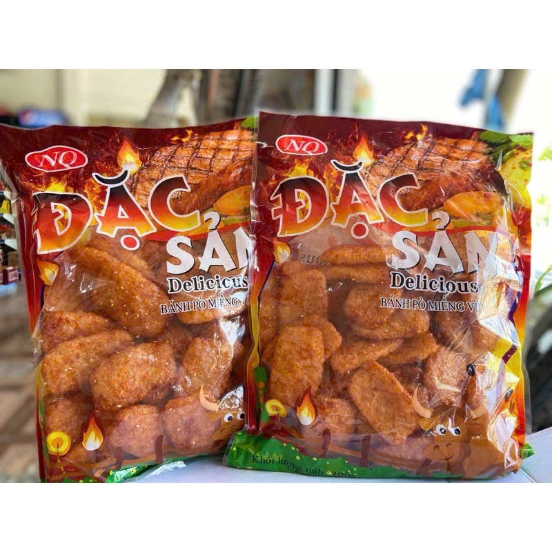 Túi 380Gr Bánh Pò Miếng Đặc Sản - Đồ Ăn Vặt Cổng Trường Snack Food