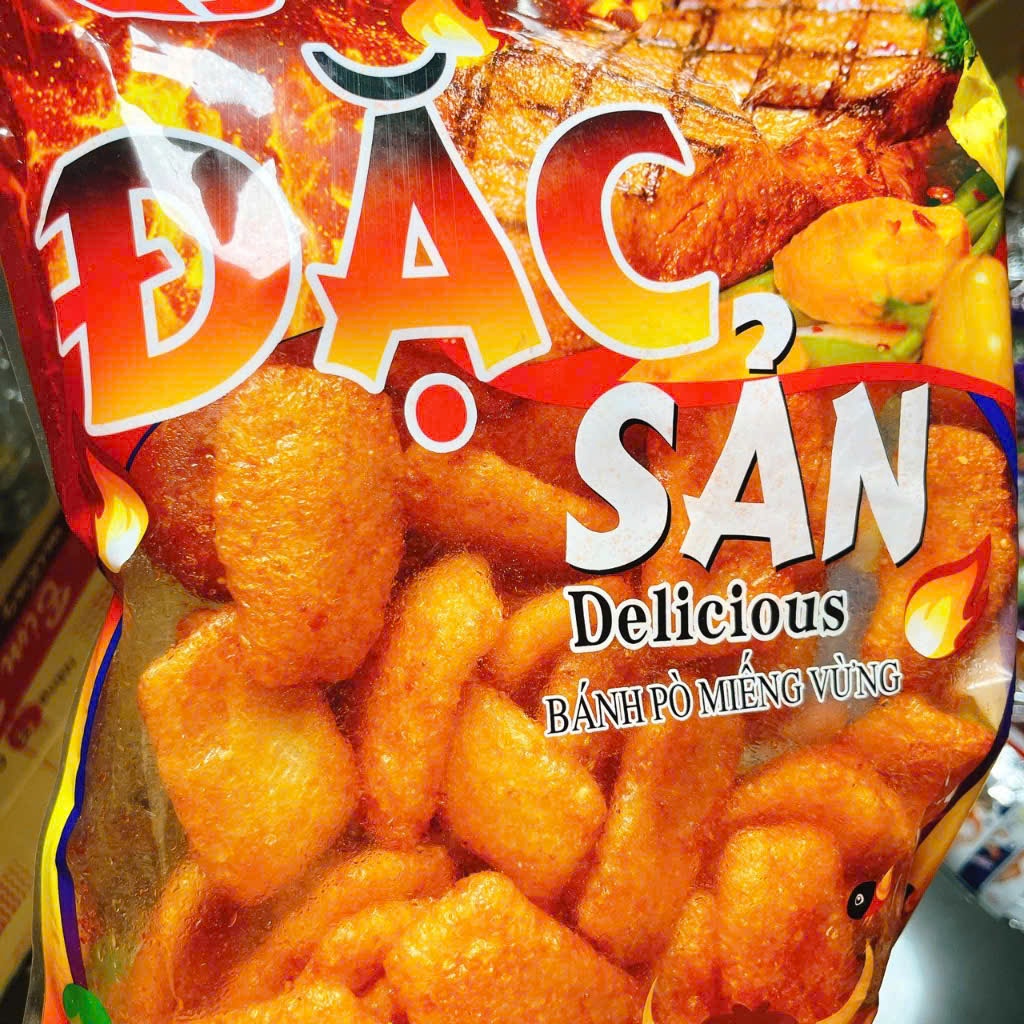 Túi 380Gr Bánh Pò Miếng Đặc Sản - Đồ Ăn Vặt Cổng Trường Snack Food