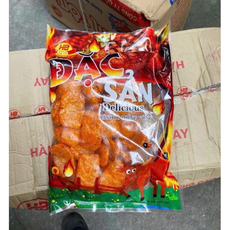 Túi 380Gr Bánh Pò Miếng Đặc Sản - Đồ Ăn Vặt Cổng Trường Snack Food