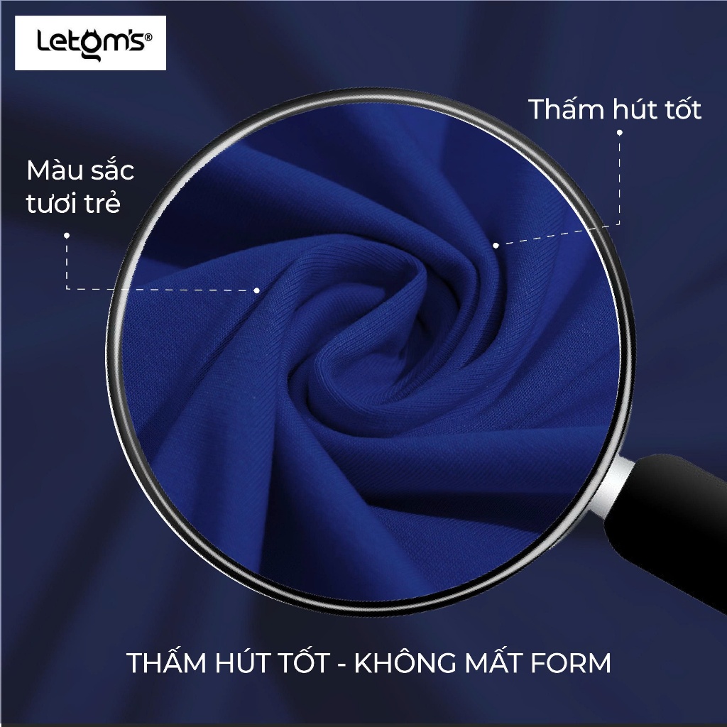 Áo thun Nam Form Rộng Oversize LeTom's Cotton, Tay Lỡ, Dày 250-280GSM, Bo Cổ 3cm, Nhiều Màu Hot