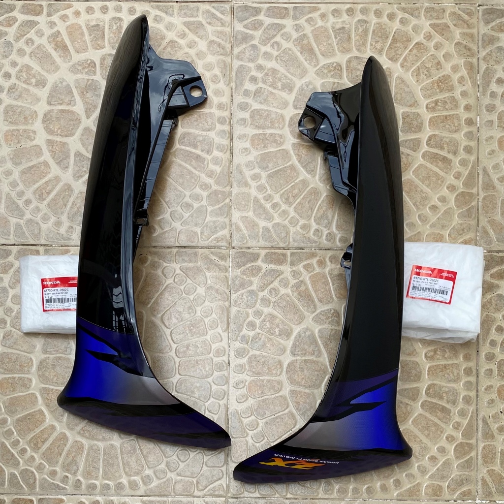 Cánh yếm WAVE ZX , Bửng ngoài WAVE ZX đã dán sẵn tem HONDA