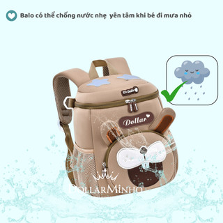 ( Thêu Tên ) Balo Hộp Hình Thú Cho Bé, Gọn Nhẹ, Êm Ái, Thiết Kế Phản Quang, Đi Học, Đi Chơi