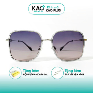 Kính chống nắng thời trang nữ KAO PLUS chống nắng chống tia UV400 MC43-5