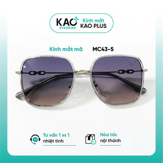 Kính chống nắng thời trang nữ KAO PLUS chống nắng chống tia UV400 MC43-5