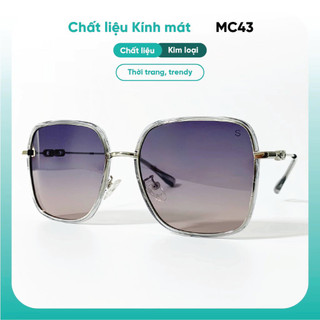 Kính chống nắng thời trang nữ KAO PLUS chống nắng chống tia UV400 MC43-5