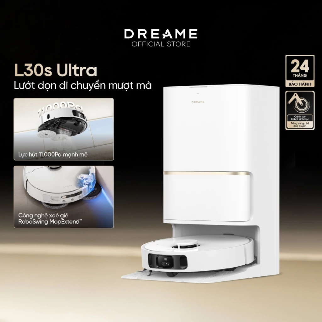 Robot hút bụi Dreame L30s Ultra