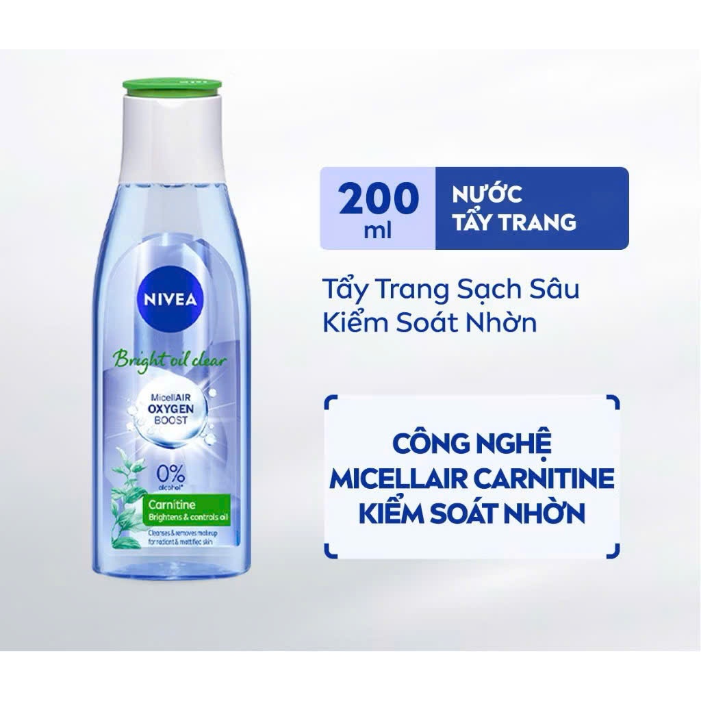 Nước Tẩy Trang NIVEA Dịu Nhẹ Chai 200ml
