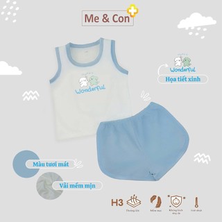 Bộ Ba Lỗ Cho Bé Nhà Mẹ và Con+  Cool Air Mềm, Mịn, Siêu Mát, Thoải Mái từ 9 tháng đến 5 tuổi