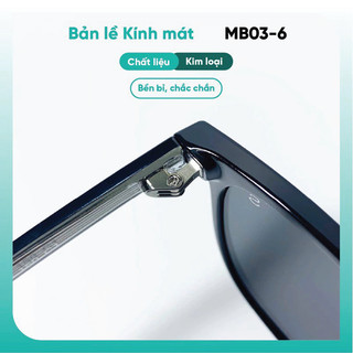 Kính râm thời trang chống nắng nam nữ bảo vệ mắt KAO PLUS MB03-6