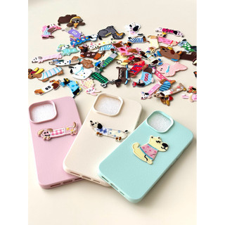 [ Tặng kèm hình dán vải ] Ốp Iphone xinh xắn