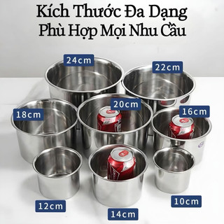 Hộp đựng gia vị inox,thố inox đựng thực phẩm cao cấp kèm nắp