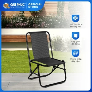 Ghế cà phê Win QUI PHÚC, lưng lưới thấp, thoáng khí, thoải mái, gấp gọn tiện lợi, dễ sử dụng