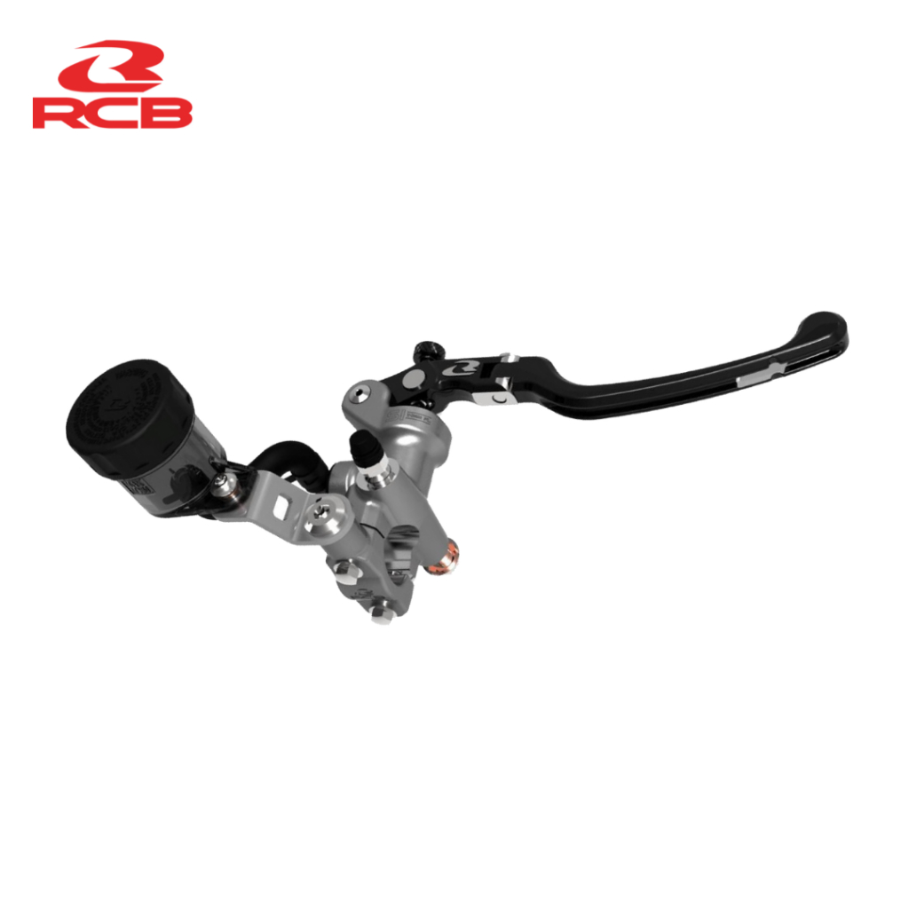 Tay Dầu RCB S1-FL Master Brake Pump 14mm/15mm/17mm Trái/Phải – Nhôm CNC Màu Đen/Bạc/Titan/Anodized