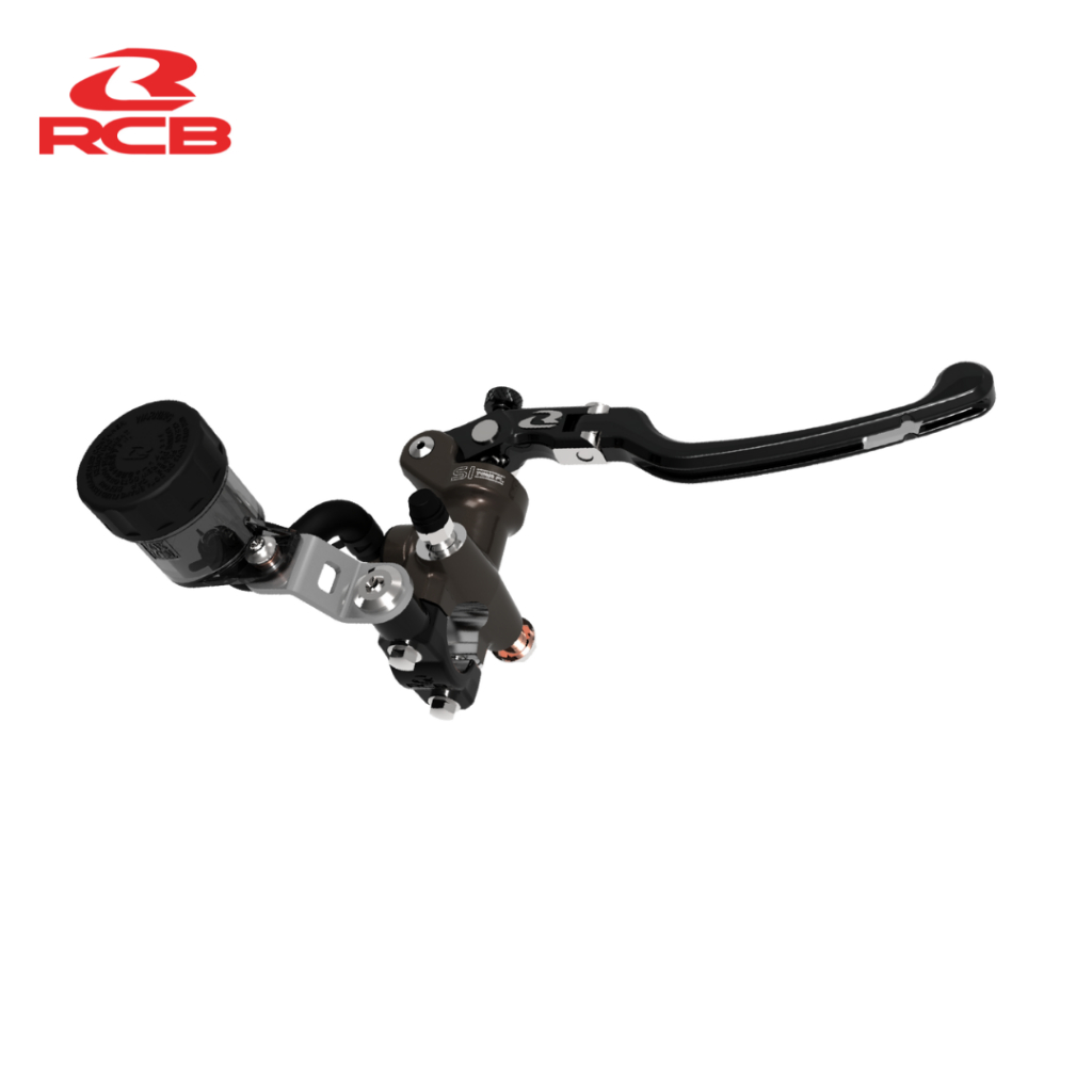 Tay Dầu RCB S1-FL Master Brake Pump 14mm/15mm/17mm Trái/Phải – Nhôm CNC Màu Đen/Bạc/Titan/Anodized
